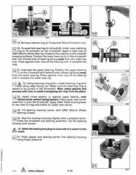 1992 Johnson Evinrude "EN" 90 deg. Cross V Service Repair Manual, P/N 508145, Page 257