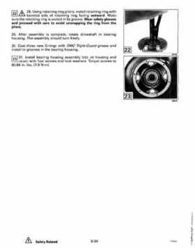 1992 Johnson Evinrude "EN" 90 deg. Cross V Service Repair Manual, P/N 508145, Page 258