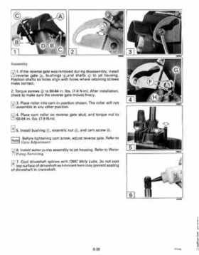 1992 Johnson Evinrude "EN" 90 deg. Cross V Service Repair Manual, P/N 508145, Page 260