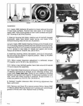 1992 Johnson Evinrude "EN" 90 deg. Cross V Service Repair Manual, P/N 508145, Page 261