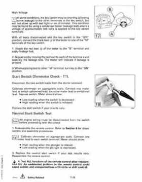 1992 Johnson Evinrude "EN" 90 deg. Cross V Service Repair Manual, P/N 508145, Page 279