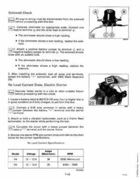 1992 Johnson Evinrude "EN" 90 deg. Cross V Service Repair Manual, P/N 508145, Page 280