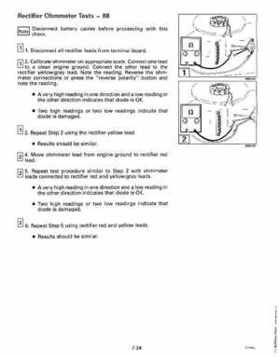 1992 Johnson Evinrude "EN" 90 deg. Cross V Service Repair Manual, P/N 508145, Page 288