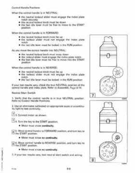 1992 Johnson Evinrude "EN" 90 deg. Cross V Service Repair Manual, P/N 508145, Page 303