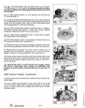 1992 Johnson Evinrude "EN" 90 deg. Cross V Service Repair Manual, P/N 508145, Page 310