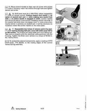 1992 Johnson Evinrude "EN" 90 deg. Cross V Service Repair Manual, P/N 508145, Page 314
