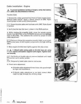 1992 Johnson Evinrude "EN" 90 deg. Cross V Service Repair Manual, P/N 508145, Page 315