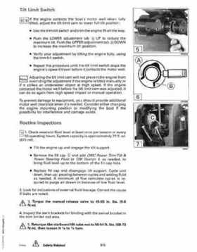 1992 Johnson Evinrude "EN" 90 deg. Cross V Service Repair Manual, P/N 508145, Page 322