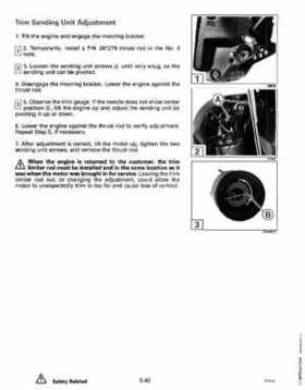 1992 Johnson Evinrude "EN" 90 deg. Cross V Service Repair Manual, P/N 508145, Page 357