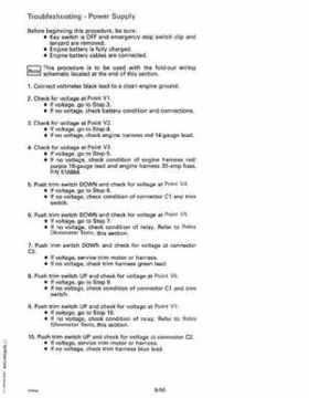 1992 Johnson Evinrude "EN" 90 deg. Cross V Service Repair Manual, P/N 508145, Page 372