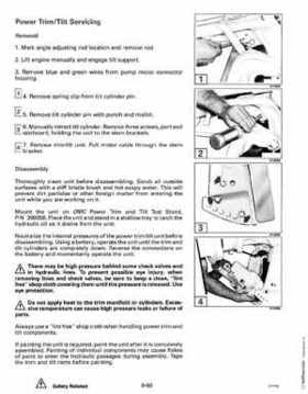 1992 Johnson Evinrude "EN" 90 deg. Cross V Service Repair Manual, P/N 508145, Page 377