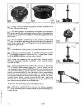 1992 Johnson Evinrude "EN" 90 deg. Cross V Service Repair Manual, P/N 508145, Page 380