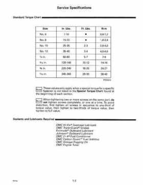 1993 Johnson Evinrude "ET" 2 thru 8 Service Repair Manual, P/N 508281, Page 9