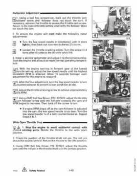 1993 Johnson Evinrude "ET" 2 thru 8 Service Repair Manual, P/N 508281, Page 49