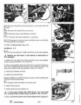 1993 Johnson Evinrude "ET" 2 thru 8 Service Repair Manual, P/N 508281, Page 80