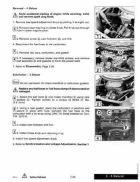 1993 Johnson Evinrude "ET" 2 thru 8 Service Repair Manual, P/N 508281, Page 81