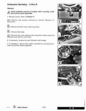 1993 Johnson Evinrude "ET" 2 thru 8 Service Repair Manual, P/N 508281, Page 85
