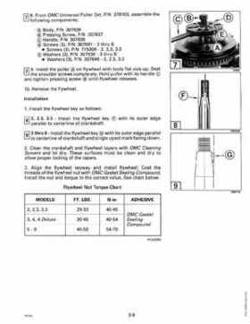 1993 Johnson Evinrude "ET" 2 thru 8 Service Repair Manual, P/N 508281, Page 98