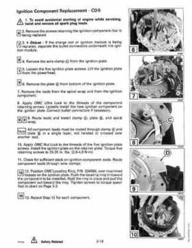 1993 Johnson Evinrude "ET" 2 thru 8 Service Repair Manual, P/N 508281, Page 108