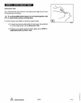 1993 Johnson Evinrude "ET" 2 thru 8 Service Repair Manual, P/N 508281, Page 111