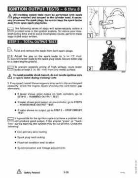 1993 Johnson Evinrude "ET" 2 thru 8 Service Repair Manual, P/N 508281, Page 117