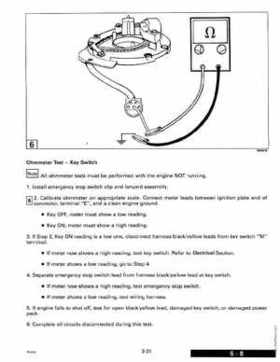 1993 Johnson Evinrude "ET" 2 thru 8 Service Repair Manual, P/N 508281, Page 120