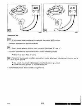 1993 Johnson Evinrude "ET" 2 thru 8 Service Repair Manual, P/N 508281, Page 124