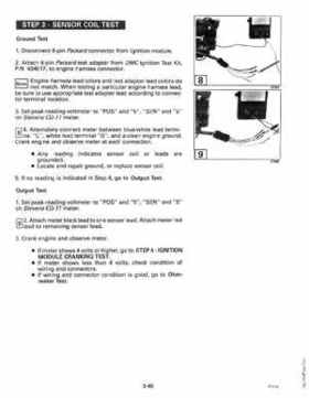 1993 Johnson Evinrude "ET" 2 thru 8 Service Repair Manual, P/N 508281, Page 135