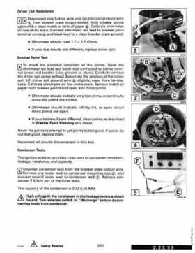 1993 Johnson Evinrude "ET" 2 thru 8 Service Repair Manual, P/N 508281, Page 140