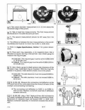 1993 Johnson Evinrude "ET" 2 thru 8 Service Repair Manual, P/N 508281, Page 153
