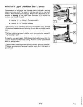 1993 Johnson Evinrude "ET" 2 thru 8 Service Repair Manual, P/N 508281, Page 154