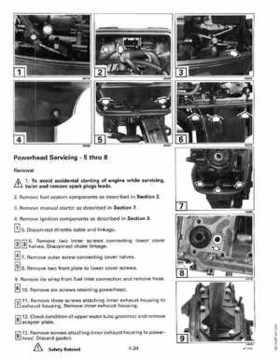 1993 Johnson Evinrude "ET" 2 thru 8 Service Repair Manual, P/N 508281, Page 176