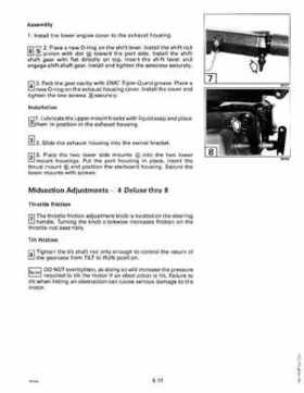 1993 Johnson Evinrude "ET" 2 thru 8 Service Repair Manual, P/N 508281, Page 198