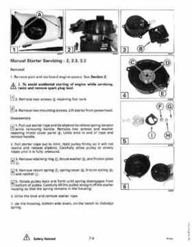 1993 Johnson Evinrude "ET" 2 thru 8 Service Repair Manual, P/N 508281, Page 237