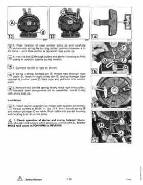 1993 Johnson Evinrude "ET" 2 thru 8 Service Repair Manual, P/N 508281, Page 249