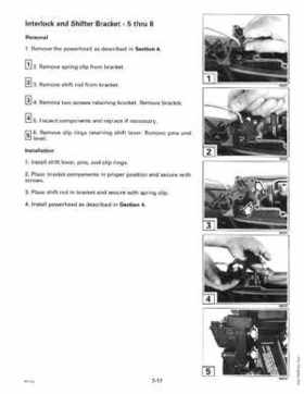 1993 Johnson Evinrude "ET" 2 thru 8 Service Repair Manual, P/N 508281, Page 250