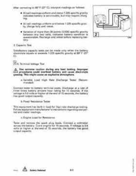 1993 Johnson Evinrude "ET" 2 thru 8 Service Repair Manual, P/N 508281, Page 255