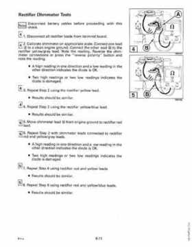 1993 Johnson Evinrude "ET" 2 thru 8 Service Repair Manual, P/N 508281, Page 261