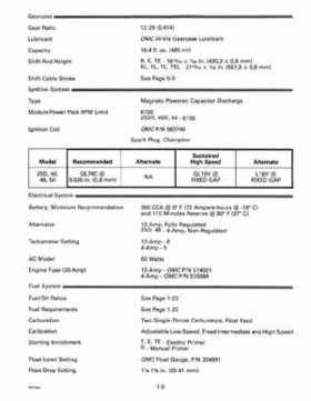 1993 Johnson Evinrude "ET" 40 thru 55 Service Repair Manual, P/N 508283, Page 15