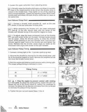 1993 Johnson Evinrude "ET" 40 thru 55 Service Repair Manual, P/N 508283, Page 49