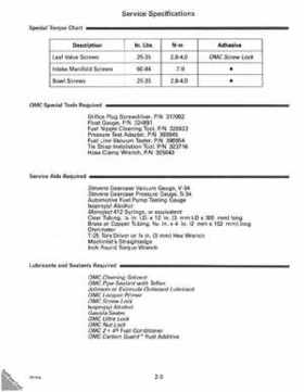 1993 Johnson Evinrude "ET" 40 thru 55 Service Repair Manual, P/N 508283, Page 59