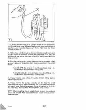 1993 Johnson Evinrude "ET" 40 thru 55 Service Repair Manual, P/N 508283, Page 87