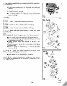 1993 Johnson Evinrude "ET" 40 thru 55 Service Repair Manual, P/N 508283, Page 96