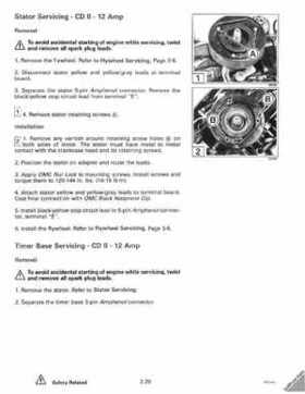 1993 Johnson Evinrude "ET" 40 thru 55 Service Repair Manual, P/N 508283, Page 122