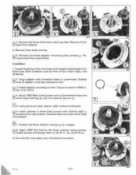 1993 Johnson Evinrude "ET" 40 thru 55 Service Repair Manual, P/N 508283, Page 123