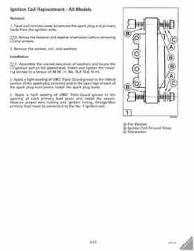 1993 Johnson Evinrude "ET" 40 thru 55 Service Repair Manual, P/N 508283, Page 124