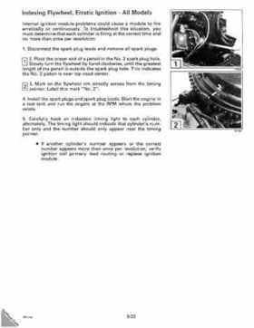 1993 Johnson Evinrude "ET" 40 thru 55 Service Repair Manual, P/N 508283, Page 125
