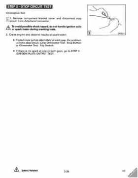 1993 Johnson Evinrude "ET" 40 thru 55 Service Repair Manual, P/N 508283, Page 128