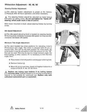 1993 Johnson Evinrude "ET" 40 thru 55 Service Repair Manual, P/N 508283, Page 193