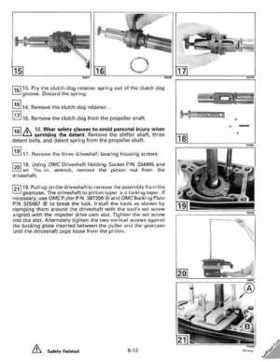 1993 Johnson Evinrude "ET" 40 thru 55 Service Repair Manual, P/N 508283, Page 216